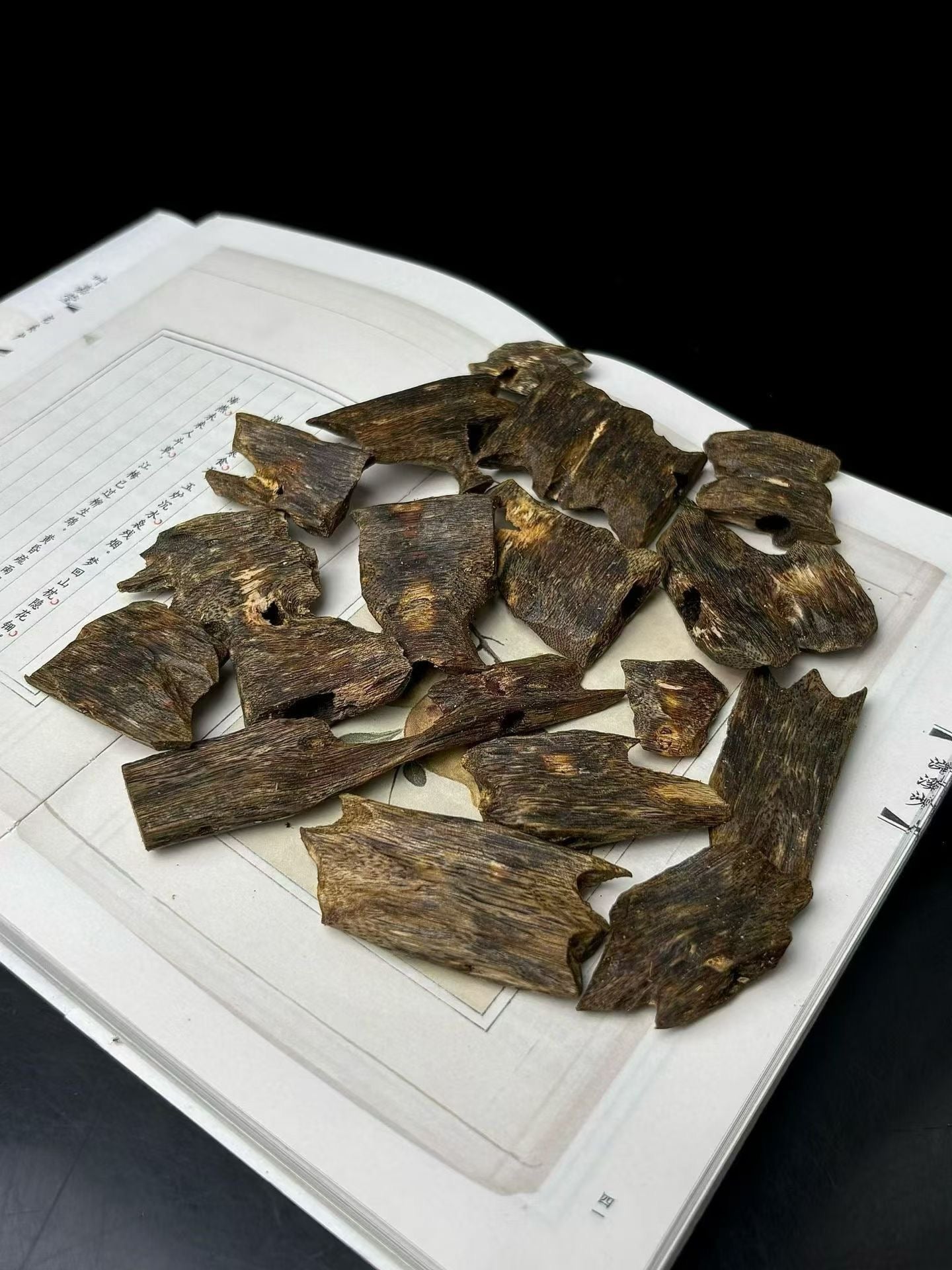 Kynam Agarwood Chips | Natural Oud | Full-Oil | For Incense & Home Fragrance