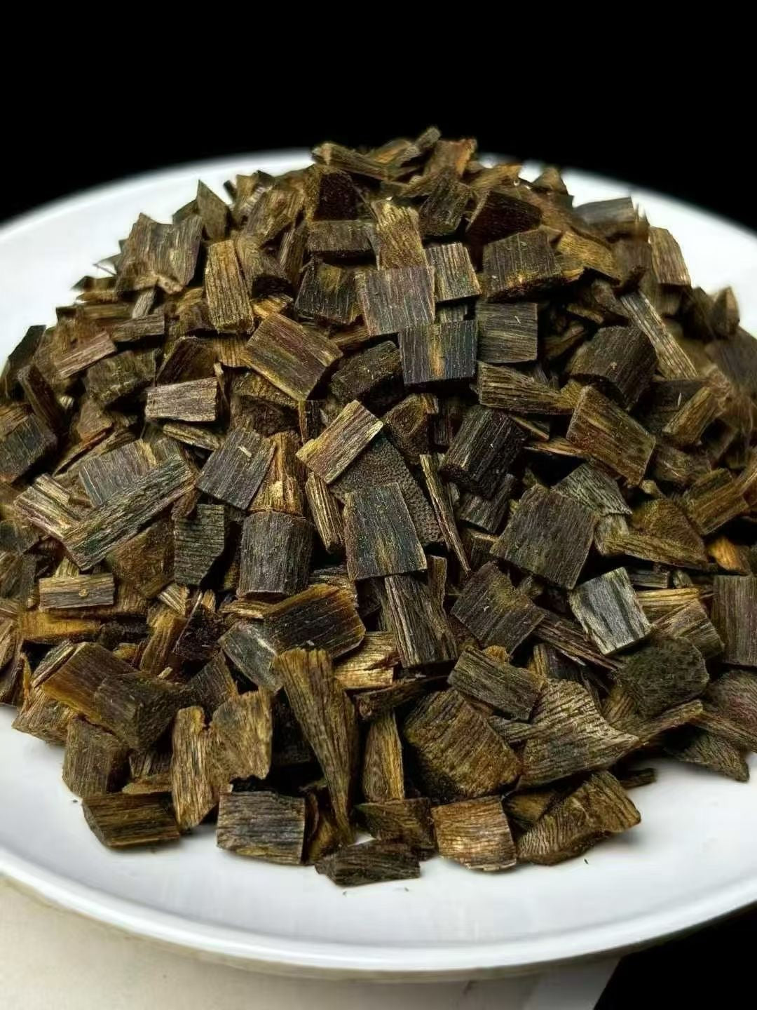 Kynam Agarwood Chips | Raw Fragments | Full-Oil Sinking | For Incense